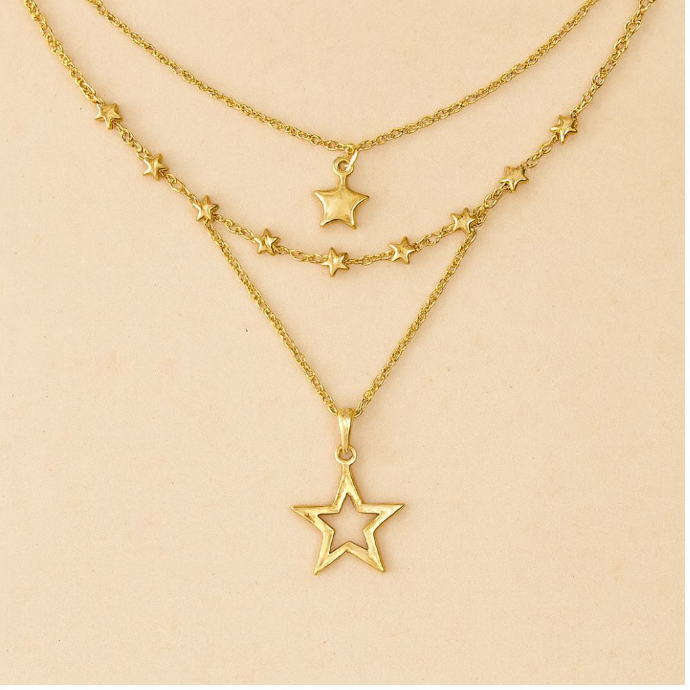 Vintage Star Necklace
